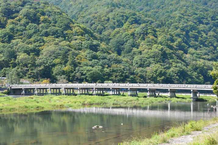 渡月橋（初秋の嵯峨野～嵐山）