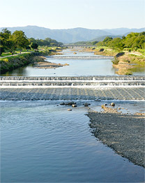 鴨川の流れ