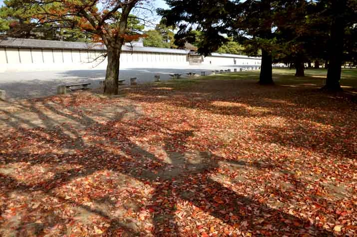 紫宸殿の南（京都御所の秋）