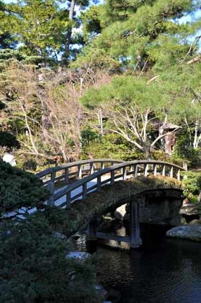 御常御殿の東庭