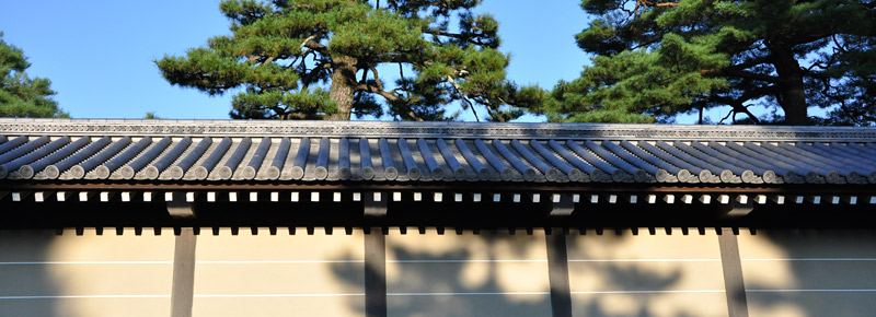 京都御所の夏_ゆば長近くの景色