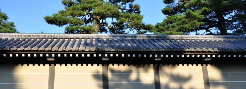 京都御所の夏_ゆば長近くの景色