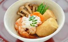 揚げゆばの炊き合わせ
