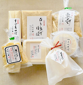生ゆばセット(雪)