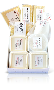 生ゆばセット(山紫)