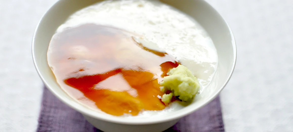 くみあげゆばの蒸し物（生湯葉）