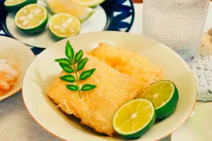 東寺ゆばの素揚げ＿京ゆばレシピ